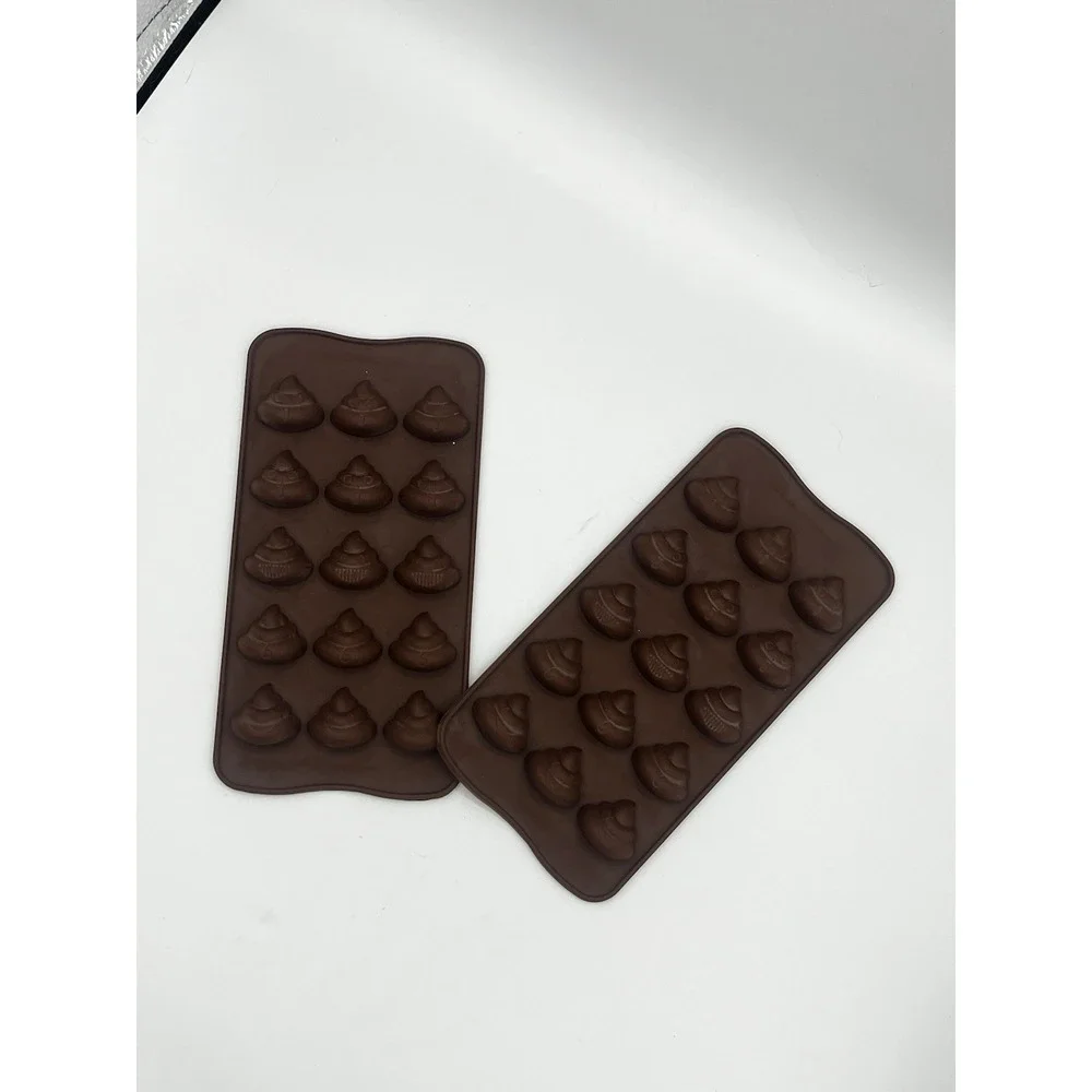 2 Pcs Poo Emoji Crystal Epoxy Mold Baking Mold/cake Chocolate Candy Molds